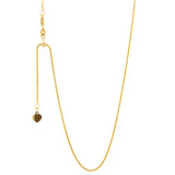 14k Yellow Gold Adjustable Necklace