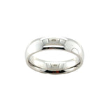 14k White Gold 5mm Band