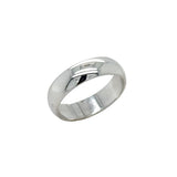 10k White Gold 5MM Band