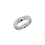 14k White Gold 5MM Band
