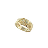 14k Florentine Finish 9MM+ Ring