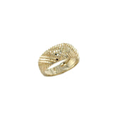 14k Florentine Finish 9MM+ Ring