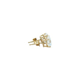14k Lab Grown Diamond Studs 3.50 carats
