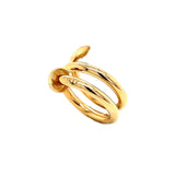 14k Hammer Nail Ring