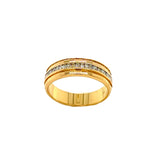 14k Diamond Wedding Band