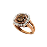 14k Fancy Chocolate Diamond Ring