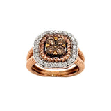 14k Fancy Chocolate Diamond Ring