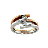 Dual Set Diamond Ring